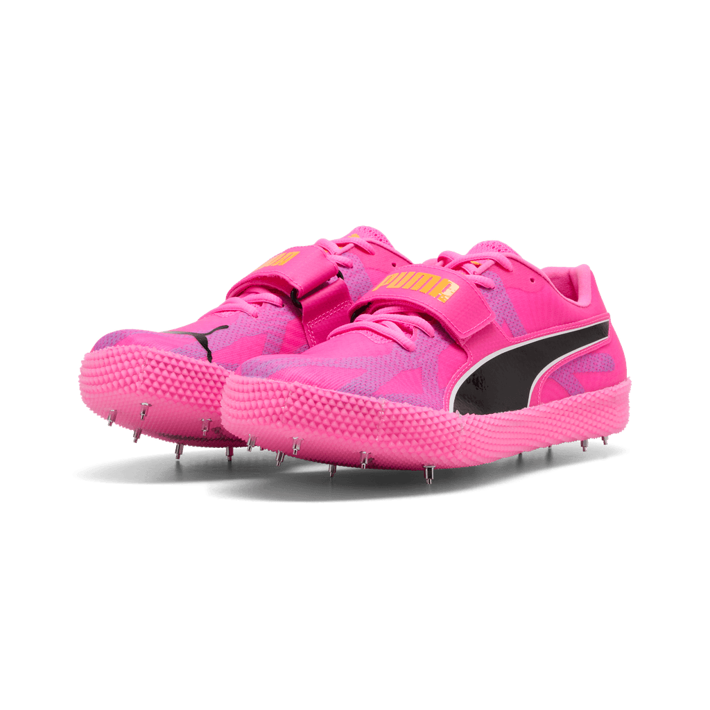 Puma High Jump Nitro — Farbe Poison Pink-Sun Stream-PUMA Black