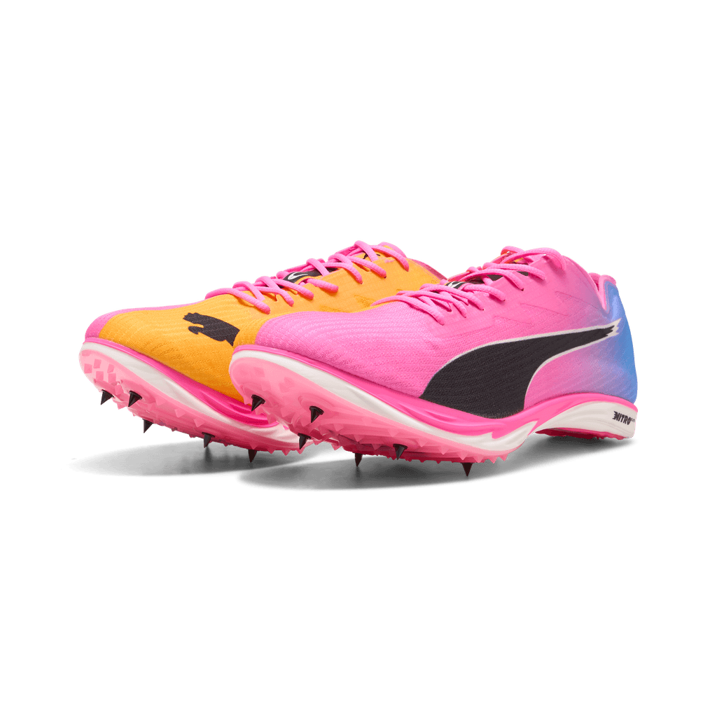Puma Mid Distance NITRO Elite 3 — Farbe Poison Pink-Sun Stream-Bright Aqua